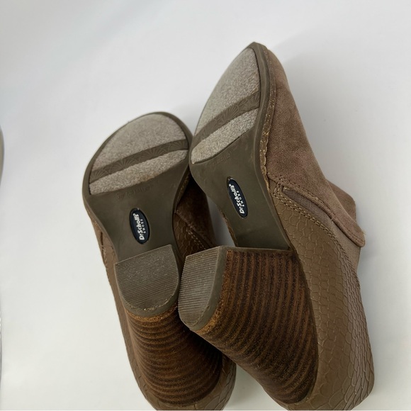 Dr Scholls  Womens Charlie Brown  Sude Pull On  Ankle Boots Size 7.5 - Picture 11 of 15